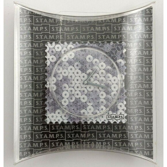 S.T.A.M.P.S. Stamps Watch Timehouse Grey Sequins - Picture 2 of 6